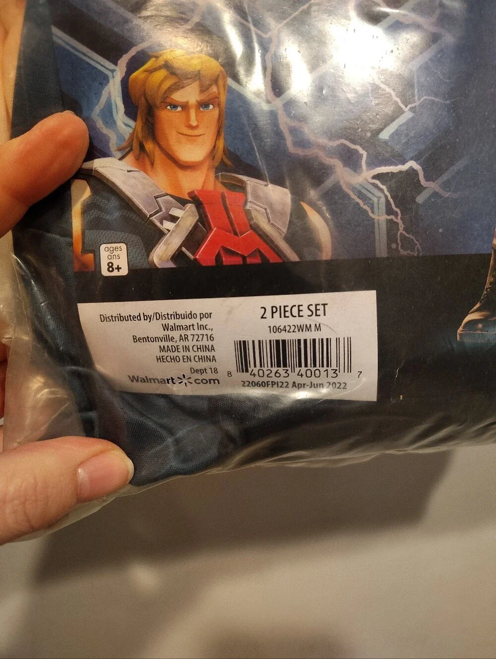 New He-Man Masters Of The Universe Costume Boys Medium 8-10 InSpirit Halloween